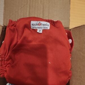 Red Diaper Cover for Kids